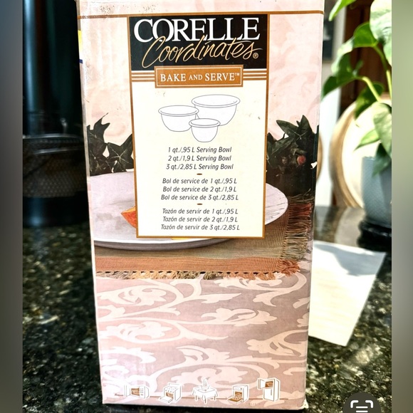 CORELLE by the makers of CORNINGWARE®
STONEWARE Coordinates Bake and serve 3Pc - Picture 6 of 10